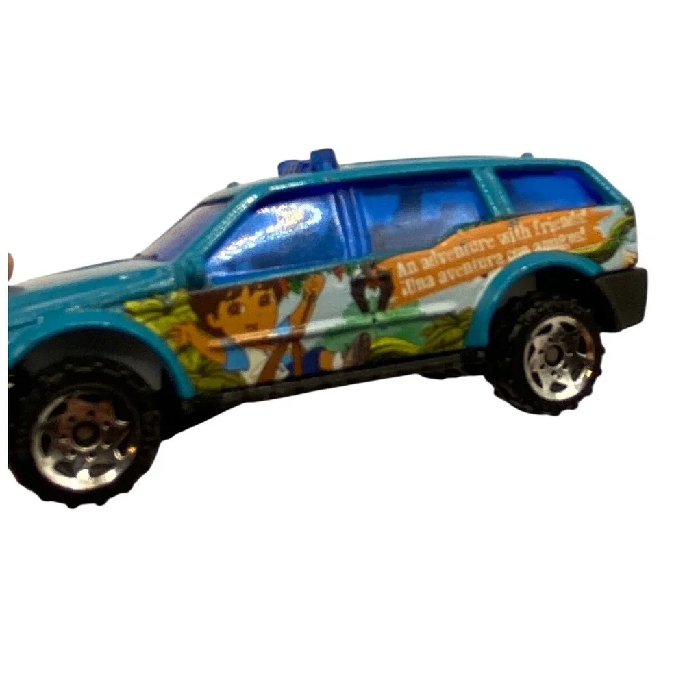 Lot of 2 Matchbox Dora the Explorer Diego Blue SUV Red‎ Plymouth Prowler Cartoon